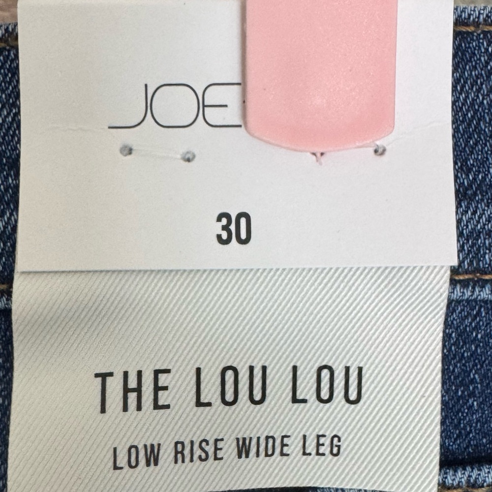 NWT Joe’s Jeans Lou Low Rise Wide Leg Jeans Sz 30 - Picture 9 of 11